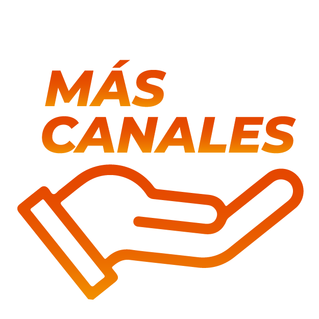 Más de 250 canales